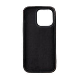 iPhone 15 Pro Leather Snap - on wallet case by Hardiston - premium iPhone 15 Cases
