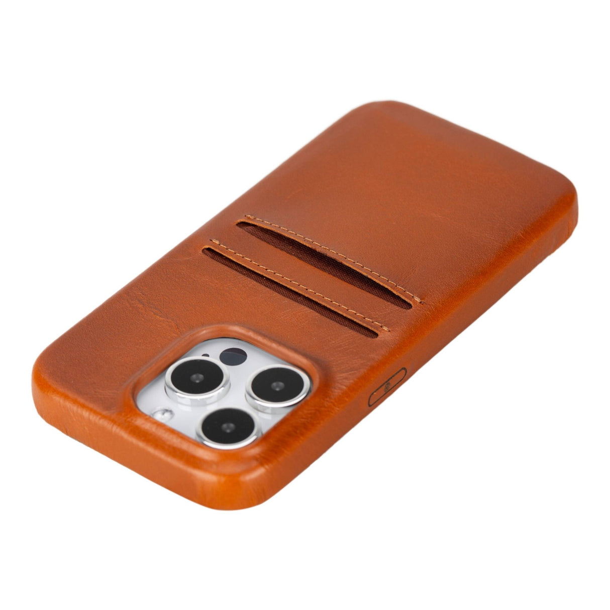 iPhone 15 Pro Leather Snap - on wallet case by Hardiston - premium iPhone 15 Cases