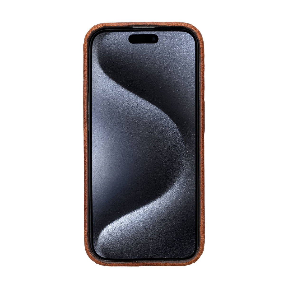 iPhone 15 Pro Leather Snap - on wallet case by Hardiston - premium iPhone 15 Cases