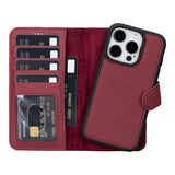 iPhone 15 Pro Leather Wallet Case by Hardiston - premium iPhone 15 Cases