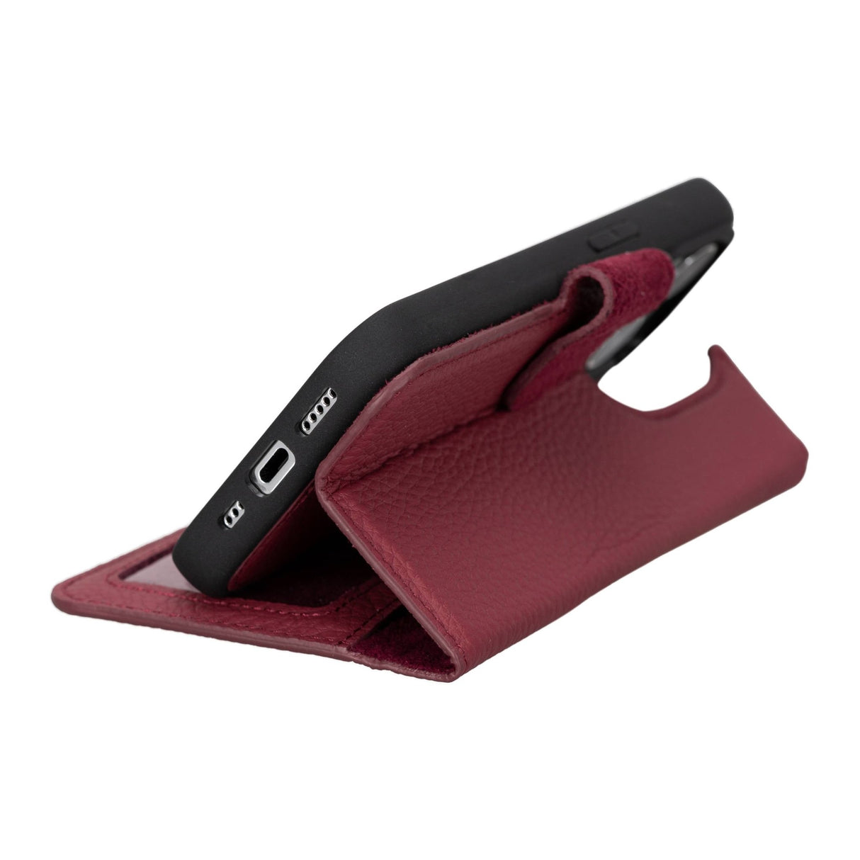 iPhone 15 Pro Leather Wallet Case by Hardiston - premium iPhone 15 Cases