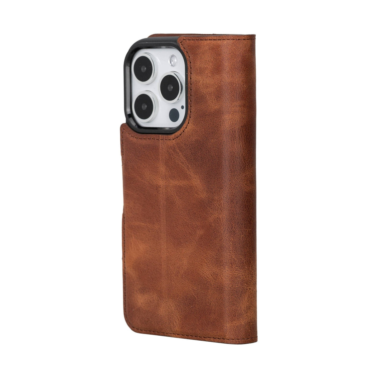 iPhone 15 Pro Leather Wallet Case by Hardiston - premium iPhone 15 Cases