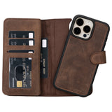 iPhone 15 Pro Max Dual Leather Wallet Case by Hardiston - premium iPhone 15 Cases