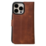 iPhone 15 Pro Max Dual Leather Wallet Case by Hardiston - premium iPhone 15 Cases