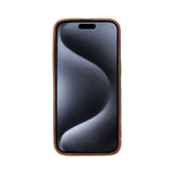 iPhone 15 Pro Max Leather Snap - on wallet case by Hardiston - premium iPhone 15 Cases