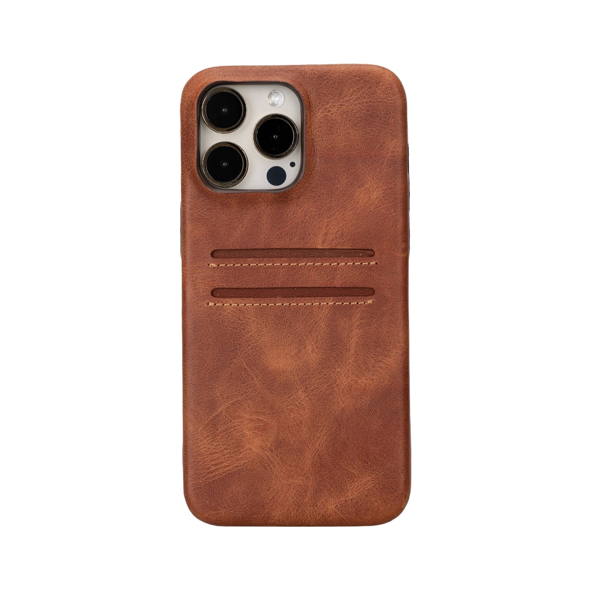 iPhone 15 Pro Max Leather Snap-on wallet case | Hardiston premium