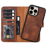 iPhone 15 Pro Max Leather Wallet Case by Hardiston - premium mws_apo_generated