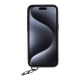 iPhone 15 Pro Max Snap - on Leather Grip Case by Hardiston - premium iPhone 15 Cases