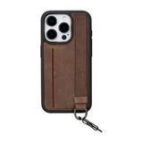 iPhone 15 Pro Snap - on Leather Grip Case by Hardiston - premium iPhone 15 Cases