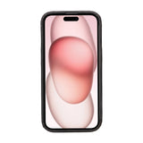 iPhone 15 Snap - on Leather Wallet Case by Hardiston - premium iPhone 15 Cases