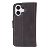 iPhone 16 E Leather Dual Wallet Case by Hardiston - premium iPhone 16 Cases