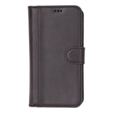 iPhone 16 E Leather Dual Wallet Case by Hardiston - premium iPhone 16 Cases