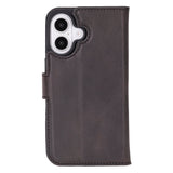 iPhone 16 E Leather Wallet Case by Hardiston - premium iPhone 16 Cases