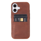 iPhone 16 E Snap - on Leather Wallet Case by Hardiston - premium mws_apo_generated