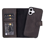 iPhone 16 Plus Leather Dual Wallet Case by Hardiston - premium iPhone 16 Cases