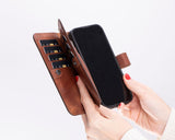 iPhone 16 Plus Leather Dual Wallet Case by Hardiston - premium iPhone 16 Cases