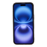 iPhone 16 Plus Leather Snap - On Wallet case by Hardiston - premium iPhone 16 Cases