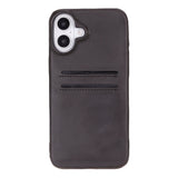 iPhone 16 Plus Leather Snap - On Wallet case by Hardiston - premium iPhone 16 Cases
