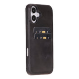 iPhone 16 Plus Leather Snap - On Wallet case by Hardiston - premium iPhone 16 Cases