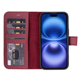 iPhone 16 Plus Leather Wallet Case by Hardiston - premium iPhone 16 Cases