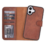 iPhone 16 Plus Leather Wallet Case by Hardiston - premium mws_apo_generated
