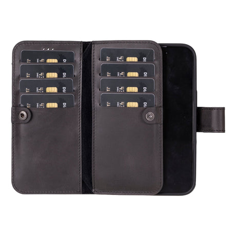 iPhone 16 Pro Dual Leather Wallet Case by Hardiston - premium mws_apo_generated