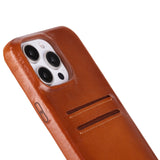 iPhone 16 Pro Leather Snap - on wallet case by Hardiston - premium iPhone 16 Cases