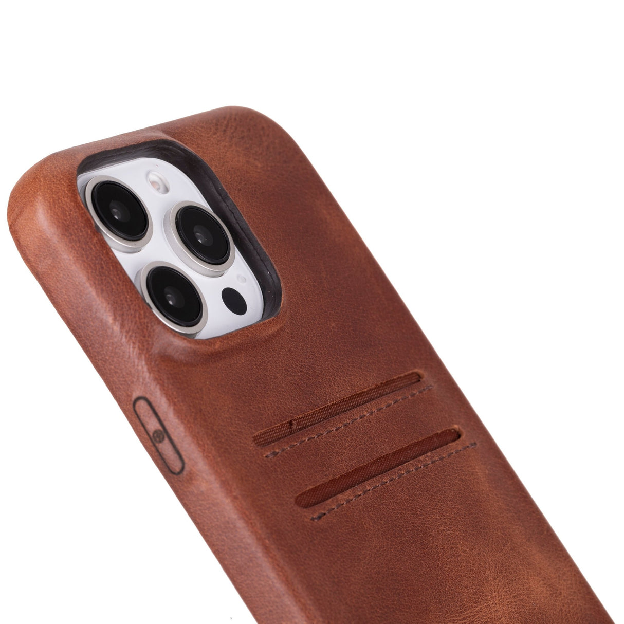 iPhone 16 Pro Leather Snap - on wallet case by Hardiston - premium iPhone 16 Cases