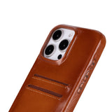 iPhone 16 Pro Leather Snap - on wallet case by Hardiston - premium iPhone 16 Cases