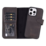 iPhone 16 Pro Max Dual Leather Wallet Case by Hardiston - premium iPhone 16 Cases
