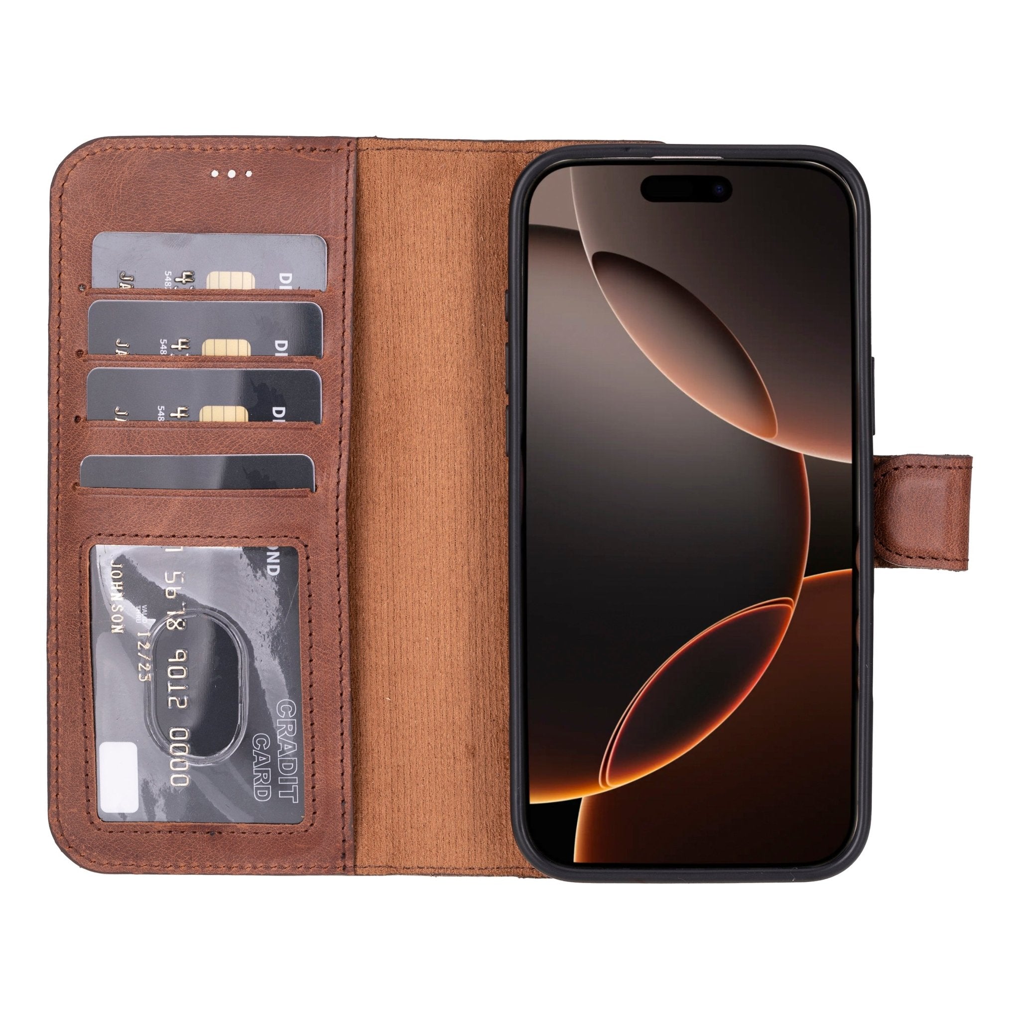 Magnetic 2-in-1 Wallet Case - iPhone 16 Pro Max | Hardiston
