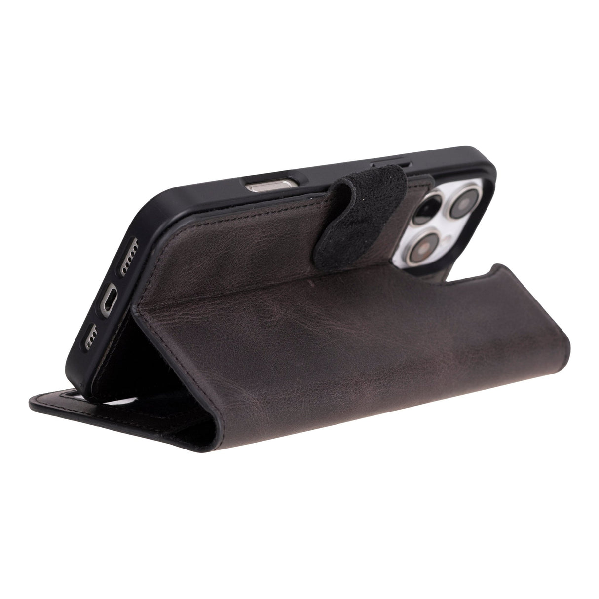 iPhone 16 Pro Max Leather Wallet Case by Hardiston - premium iPhone 16 Cases