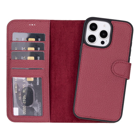 iPhone 16 Pro Max Leather Wallet Case by Hardiston - premium mws_apo_generated