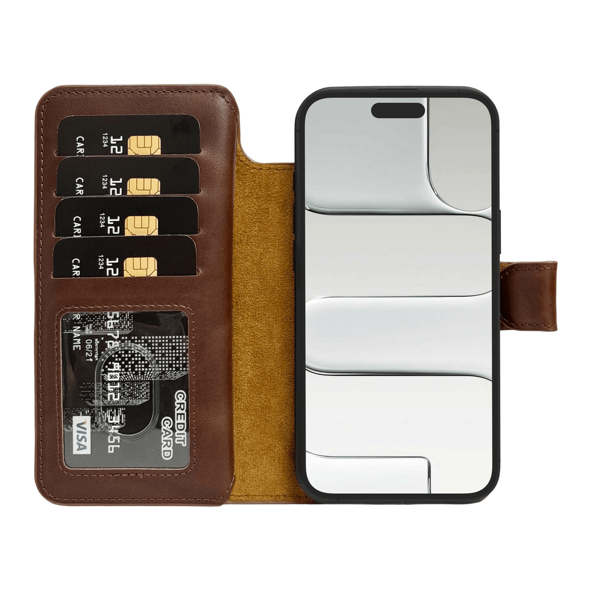 Iphone 17 Air Double Magnet Wallet by Hardiston - premium iPhone 17 Cases