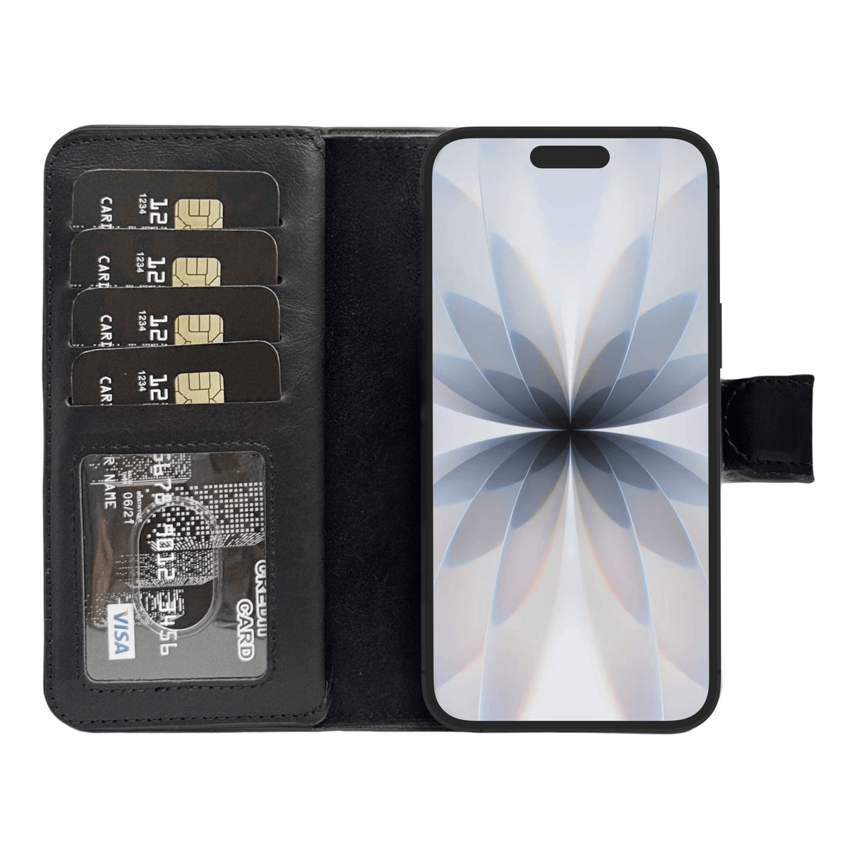 iPhone 17 Double Magnet Wallet by Hardiston - premium iPhone 17 Cases