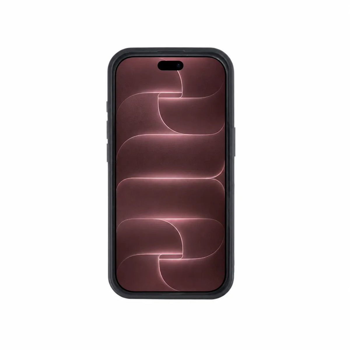 iPhone 18 Pro Slim Snap-On Leather Case – MagSafe & TPE Bumper by Hardiston - premium iPhone 18 Cases