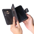 iPhone Duo Double Wallet Case – Handmade Leather, MagSafe & RFID by Hardiston - premium iPhone Duo