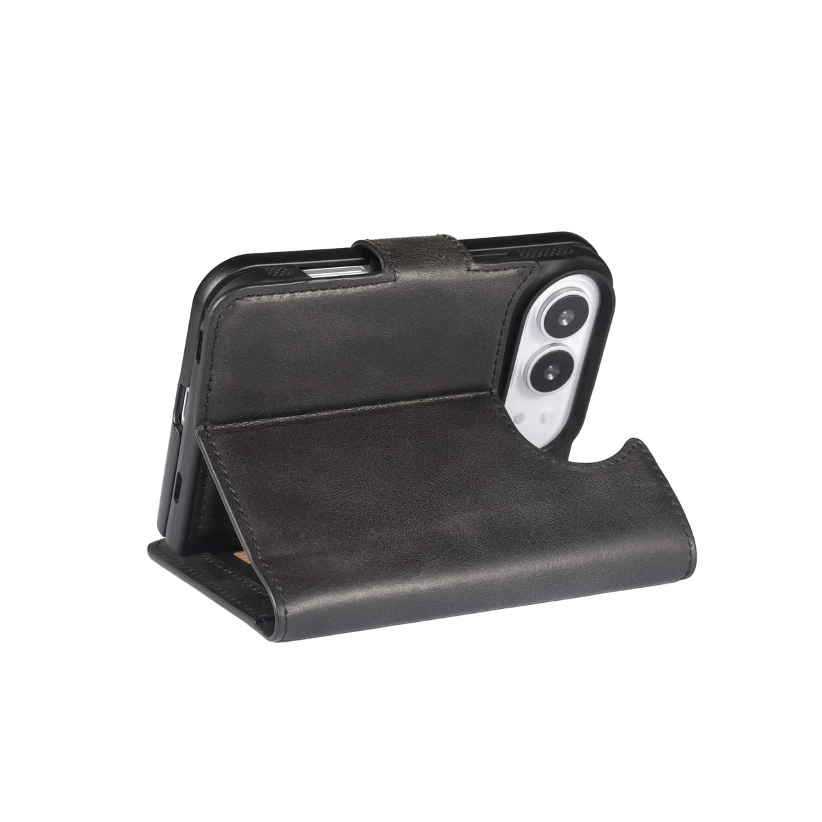 iPhone Duo Magnet Wallet Case – Detachable Leather, MagSafe & RFID by Hardiston - premium iPhone Duo