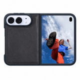 iPhone Duo Slim Snap-On Leather Case – MagSafe & TPE Bumper by Hardiston - premium iPhone Duo