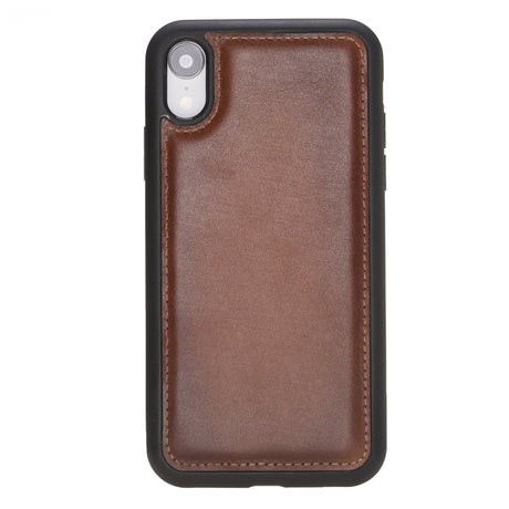 iPhone XR Snap - on Flex Leather Case by Hardiston - premium iPhone 10 (X) Cases