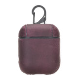 Leather AirPods 1/2 Fully Wrapped Shockproof Case by Hardiston - premium AirPods Cases