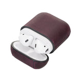 Leather AirPods 1/2 Fully Wrapped Shockproof Case by Hardiston - premium AirPods Cases