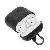 Leather AirPods 1/2 Fully Wrapped Shockproof Case by Hardiston - premium AirPods Cases
