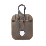 Leather AirPods 1/2 Fully Wrapped Shockproof Case by Hardiston - premium AirPods Cases