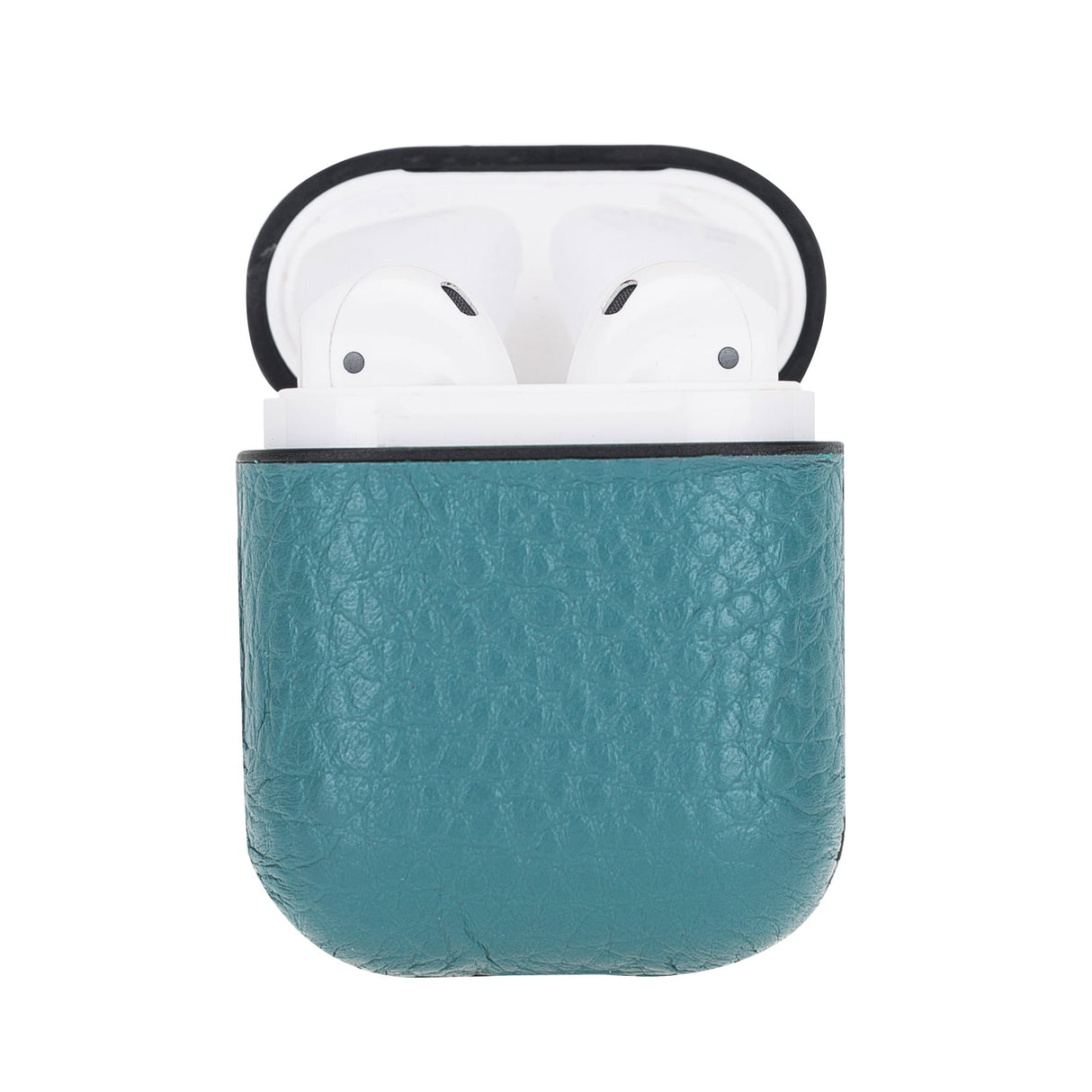 Leather AirPods 1/2 Fully Wrapped Shockproof Case by Hardiston - premium AirPods Cases