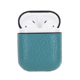 Leather AirPods 1/2 Fully Wrapped Shockproof Case by Hardiston - premium AirPods Cases