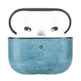 Leather AirPods 3 Fully Wrapped Shockproof Case by Hardiston - premium AirPods Cases