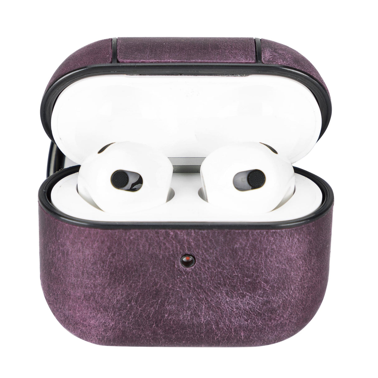 Leather AirPods 3 Fully Wrapped Shockproof Case by Hardiston - premium AirPods Cases
