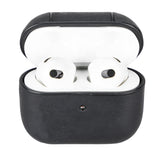 Leather AirPods 3 Fully Wrapped Shockproof Case by Hardiston - premium AirPods Cases