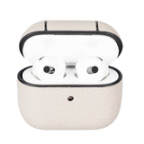 Leather AirPods 3 Fully Wrapped Shockproof Case by Hardiston - premium AirPods Cases
